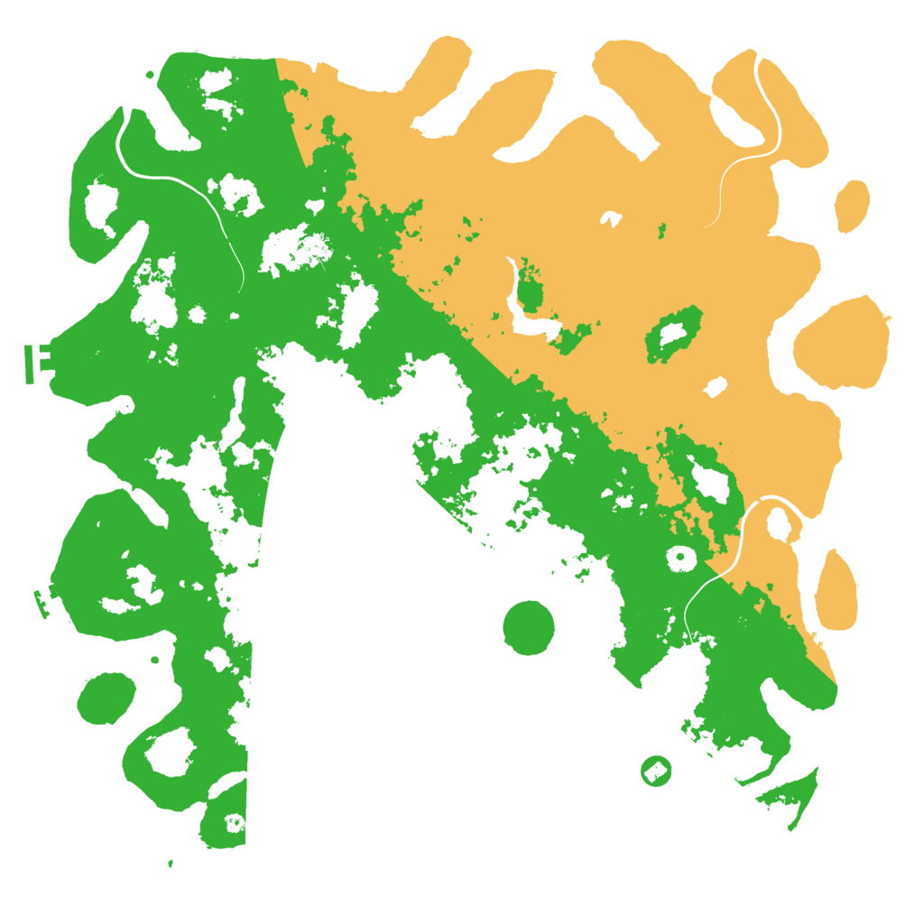 Biome Rust Map: Procedural Map, Size: 4800, Seed: 763330907