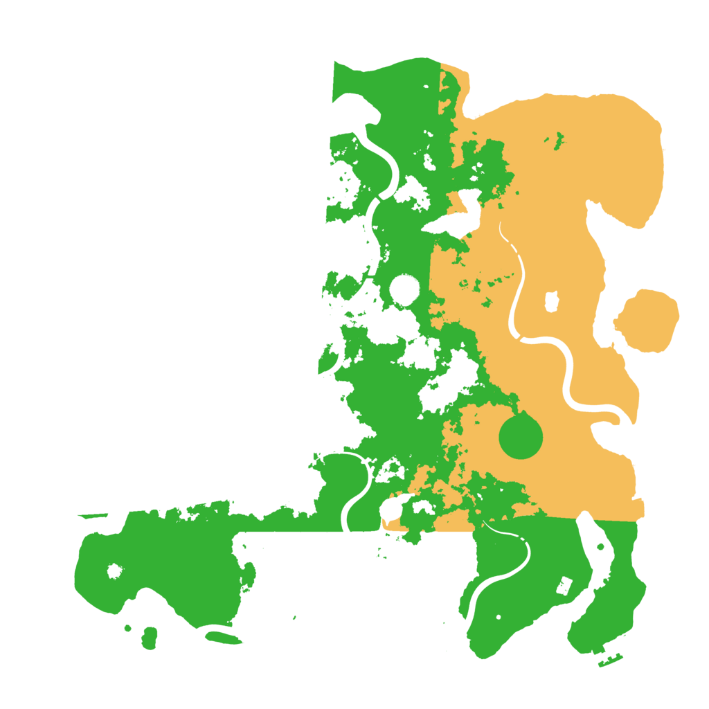 Biome Rust Map: Procedural Map, Size: 4250, Seed: 437298594