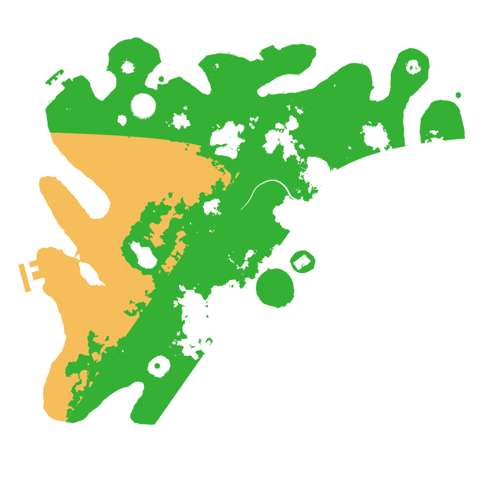 Biome Rust Map: Procedural Map, Size: 3500, Seed: 1231234123