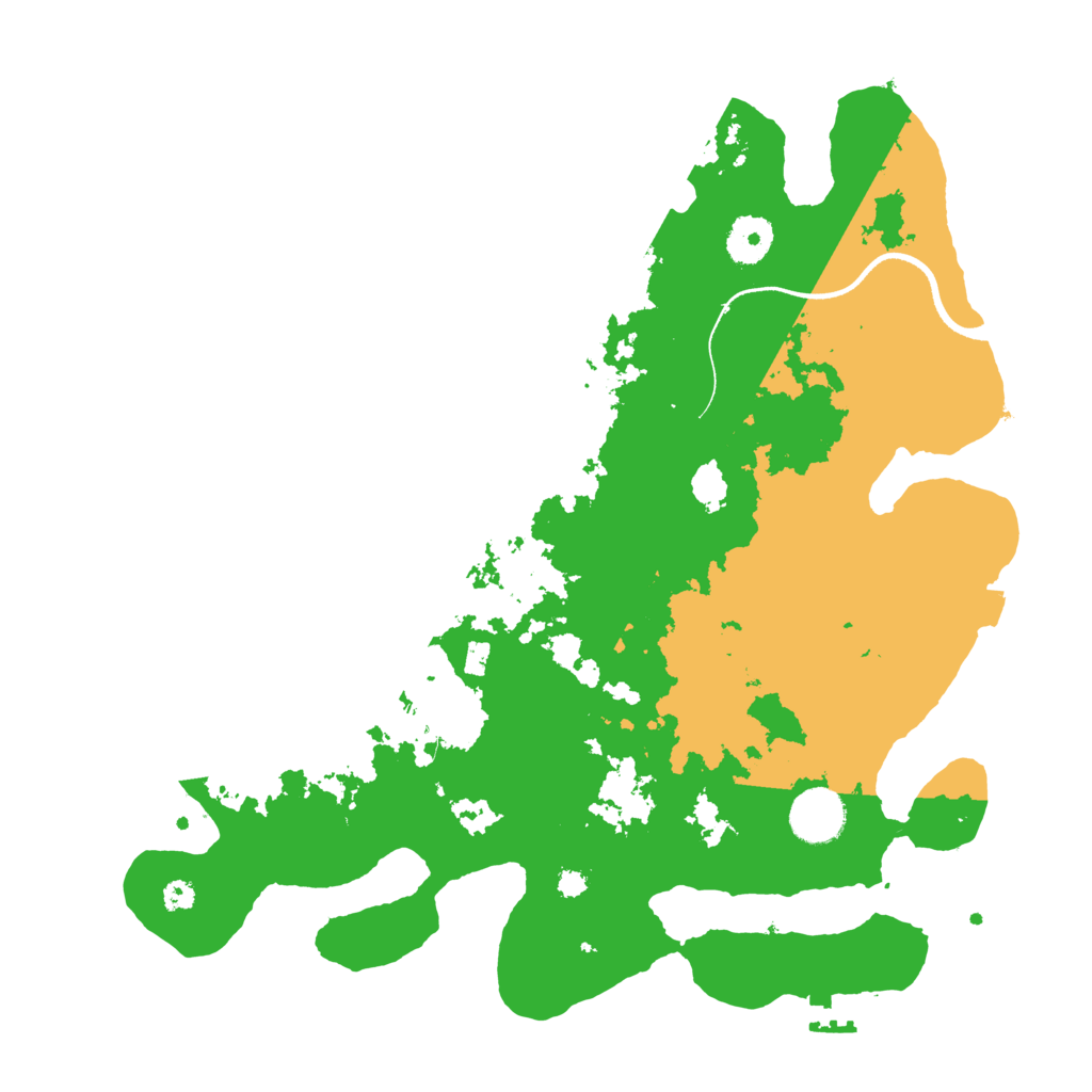 Biome Rust Map: Procedural Map, Size: 3500, Seed: 1839435009