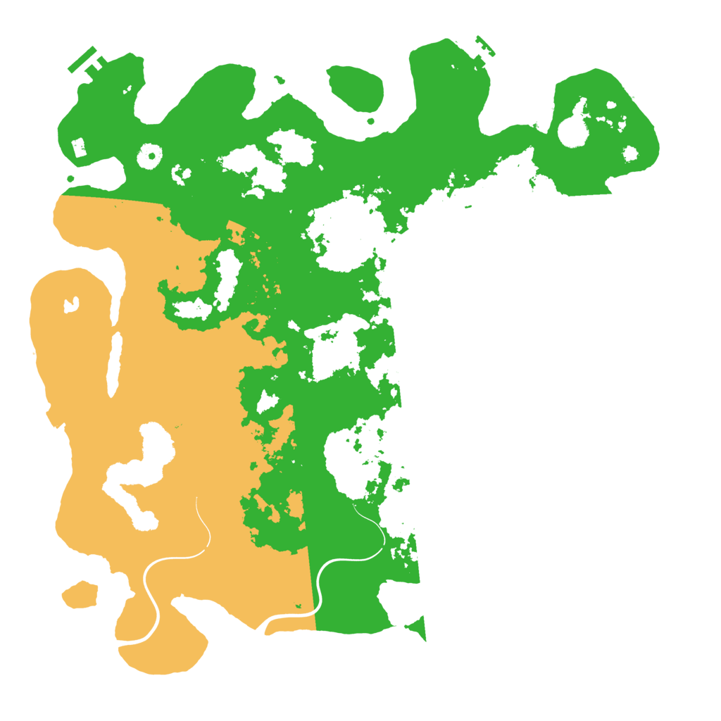Biome Rust Map: Procedural Map, Size: 4250, Seed: 1837662129