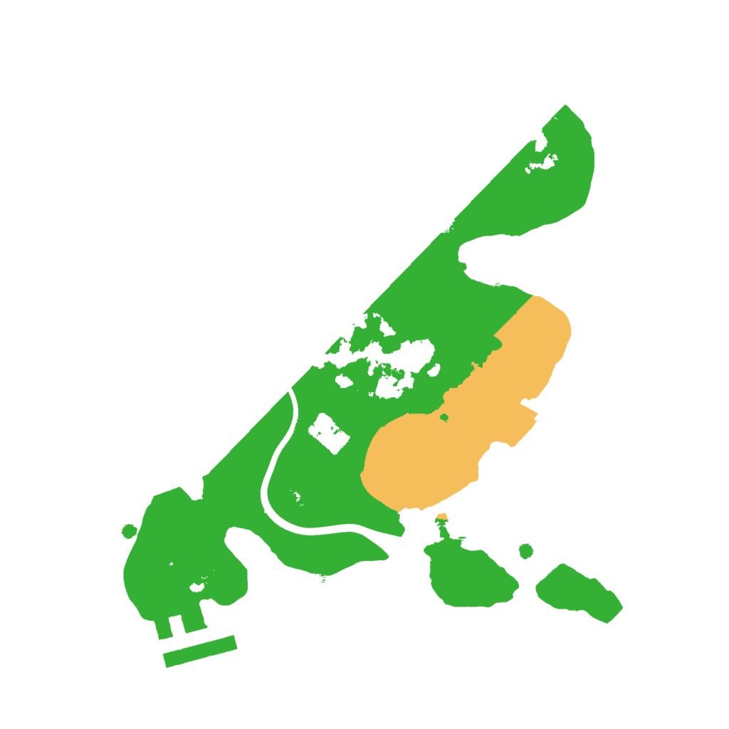 Biome Rust Map: Procedural Map, Size: 2000, Seed: 826372979