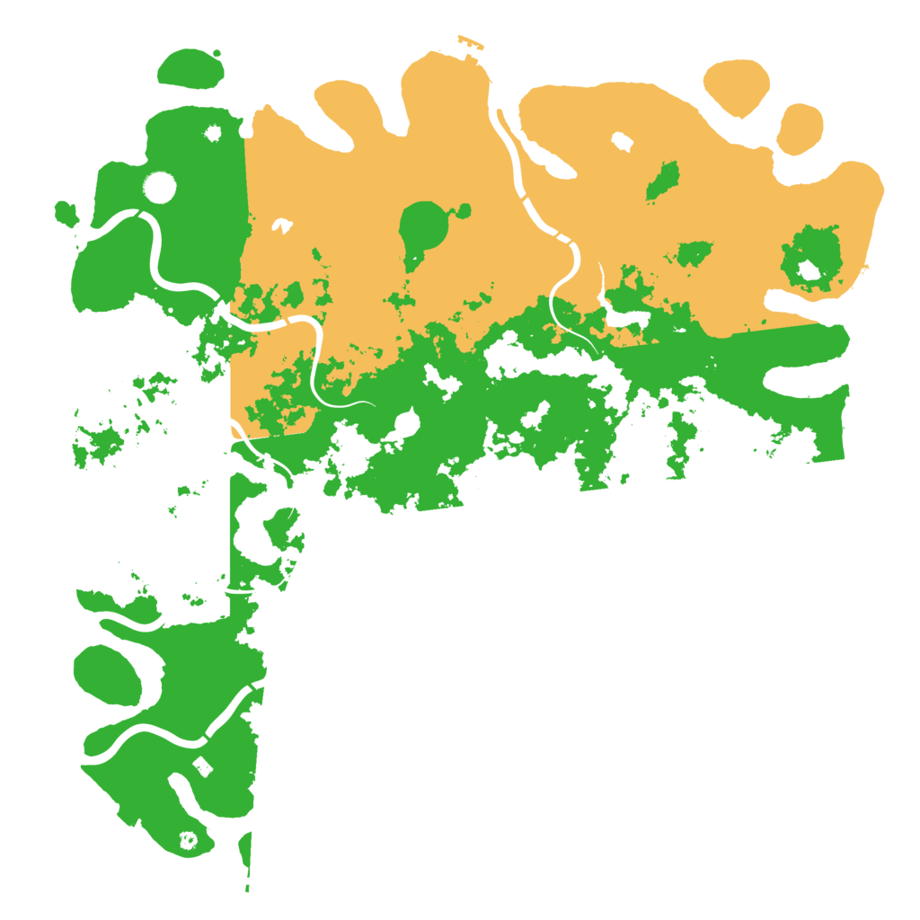 Biome Rust Map: Procedural Map, Size: 5000, Seed: 32423