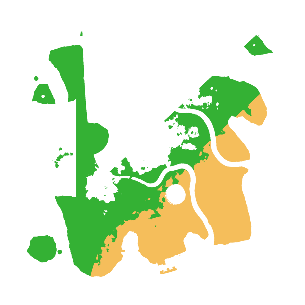 Biome Rust Map: Procedural Map, Size: 2750, Seed: 220162869