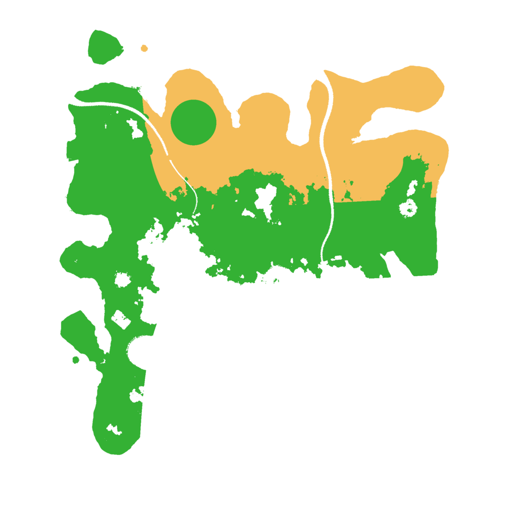 Biome Rust Map: Procedural Map, Size: 3000, Seed: 49767