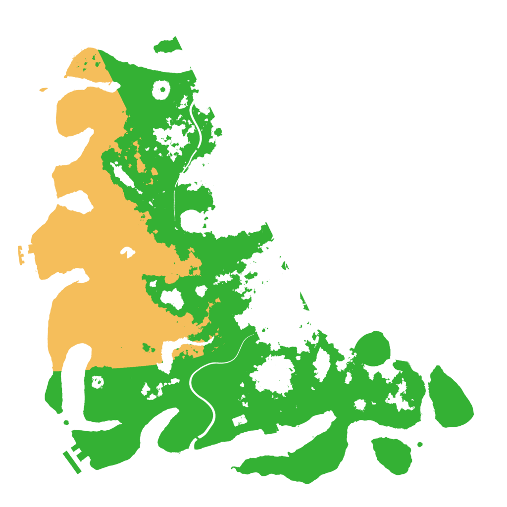 Biome Rust Map: Procedural Map, Size: 4000, Seed: 1384869099