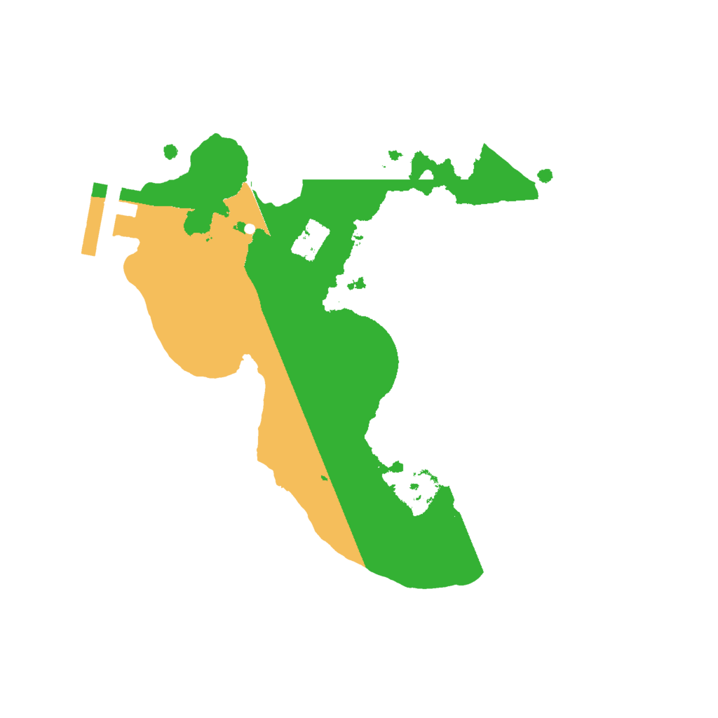 Biome Rust Map: Procedural Map, Size: 2000, Seed: 49964