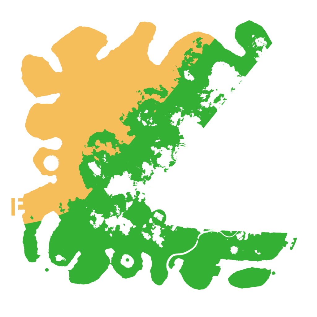 Biome Rust Map: Procedural Map, Size: 3650, Seed: 1914295389