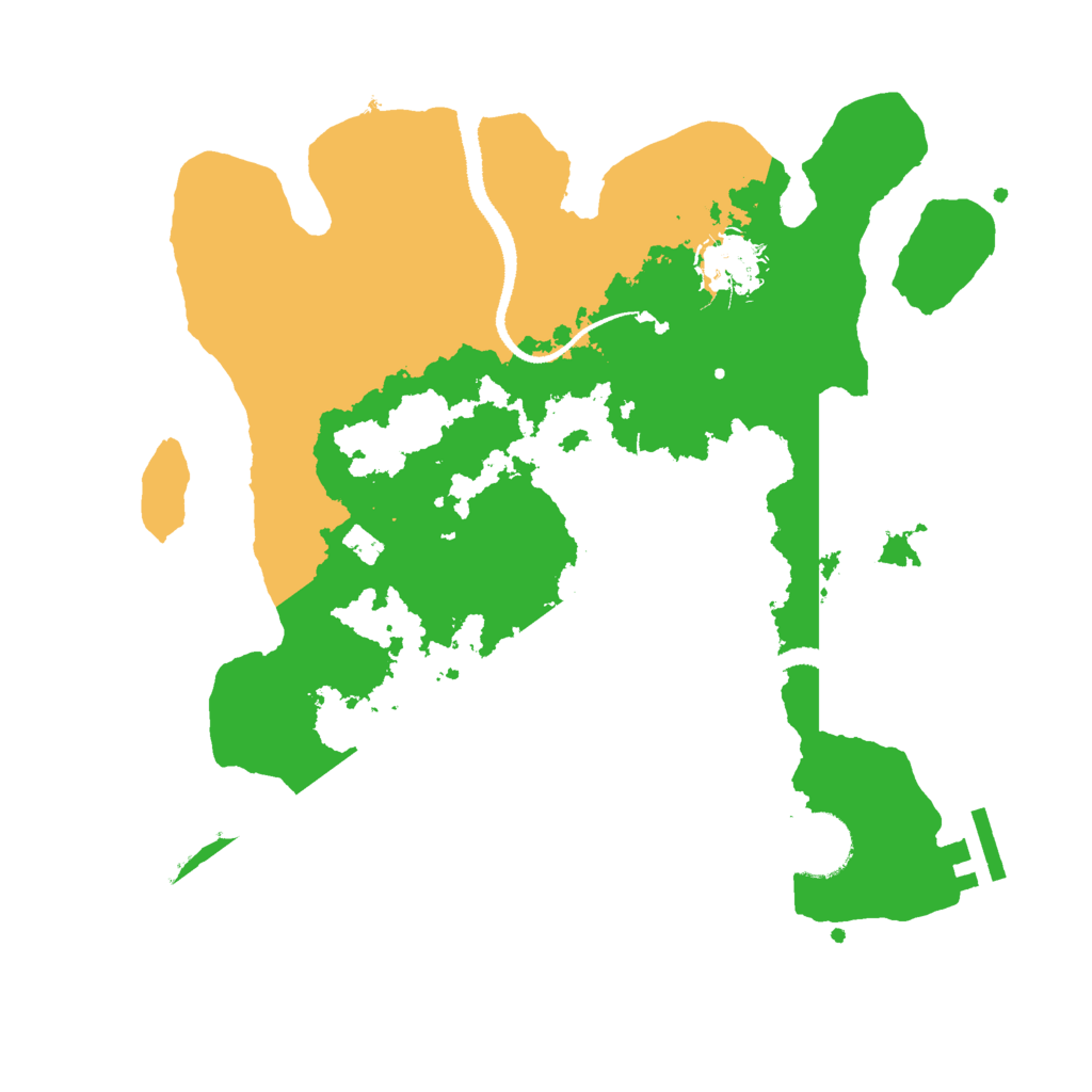 Biome Rust Map: Procedural Map, Size: 3000, Seed: 1714786964