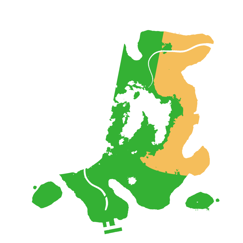 Biome Rust Map: Procedural Map, Size: 2750, Seed: 446088715