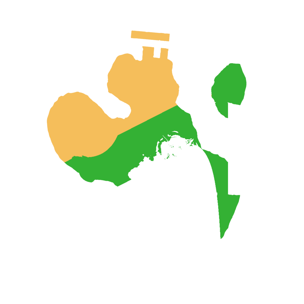 Biome Rust Map: Procedural Map, Size: 1600, Seed: 1241241525