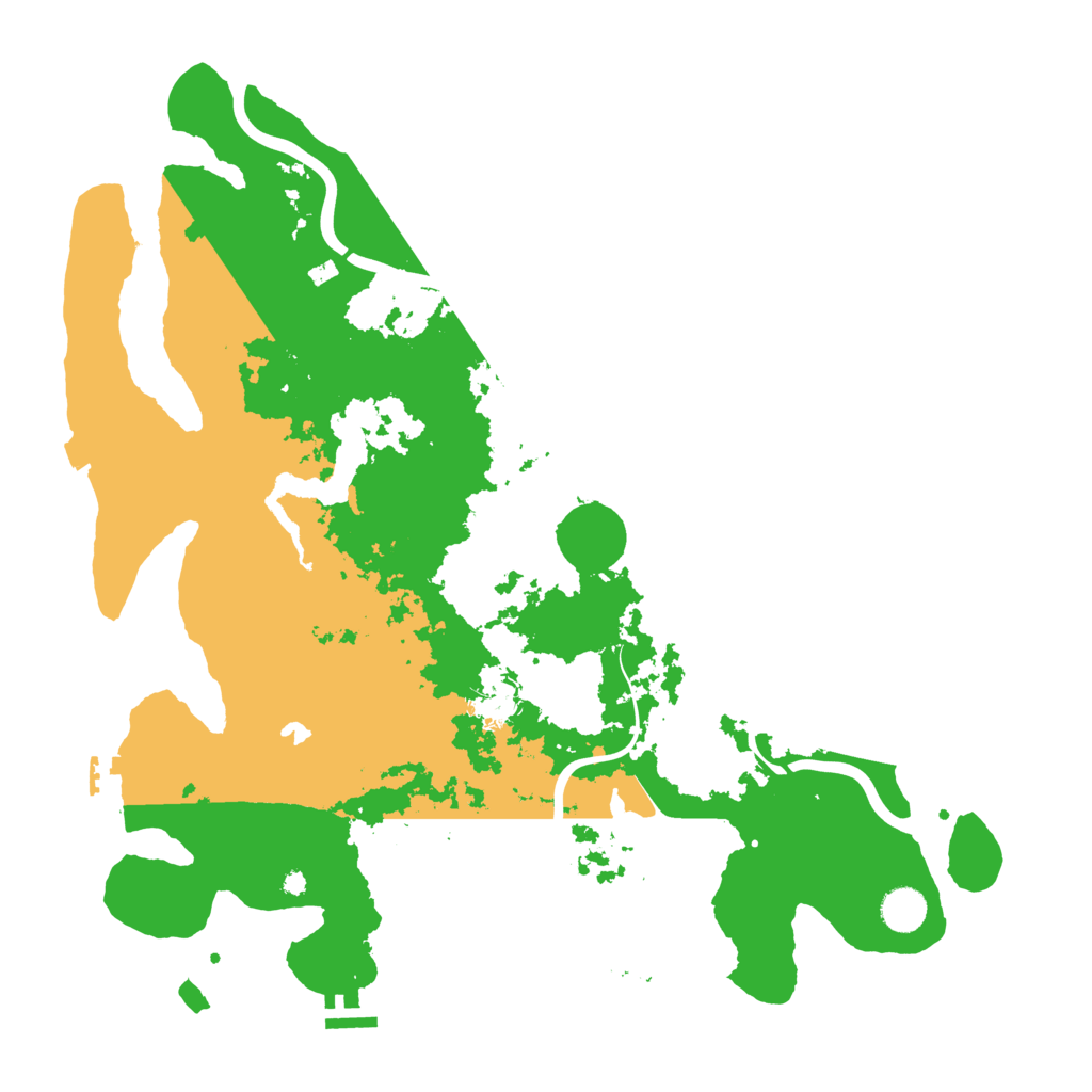 Biome Rust Map: Procedural Map, Size: 4250, Seed: 1034520046