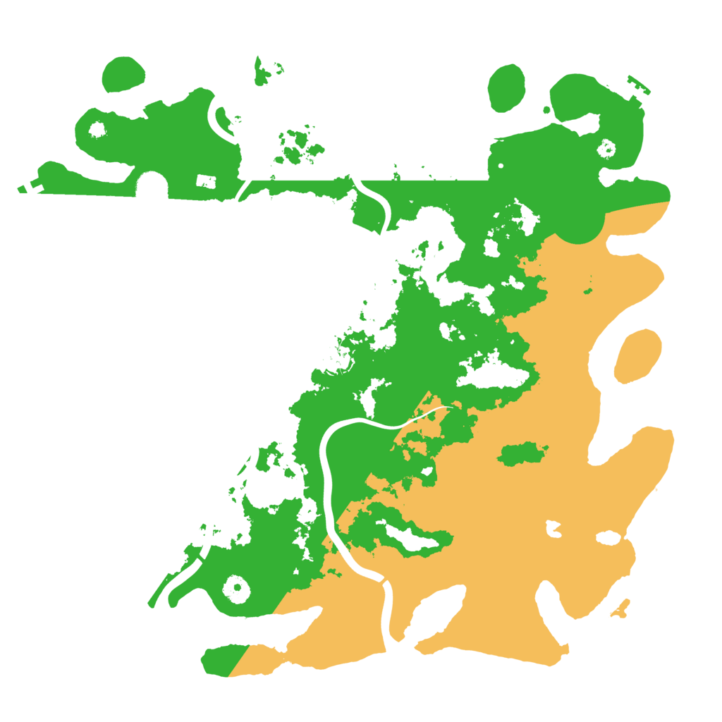 Biome Rust Map: Procedural Map, Size: 4000, Seed: 655690965