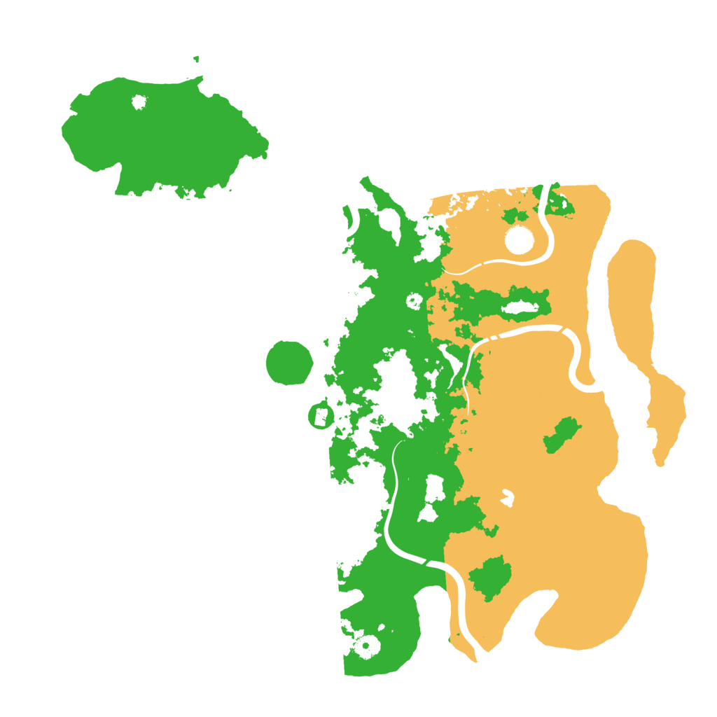 Biome Rust Map: Procedural Map, Size: 4400, Seed: 862370102