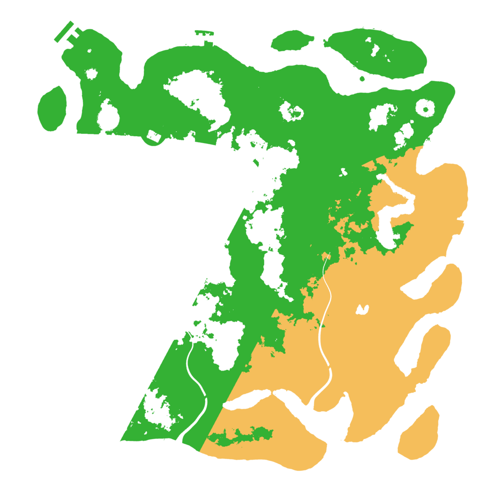 Biome Rust Map: Procedural Map, Size: 4000, Seed: 156404510