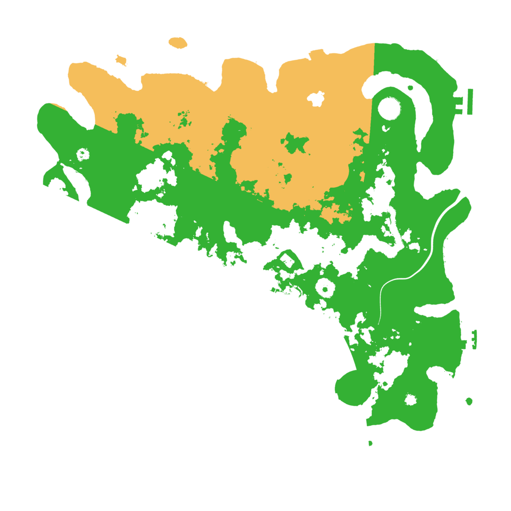 Biome Rust Map: Procedural Map, Size: 4000, Seed: 35606336