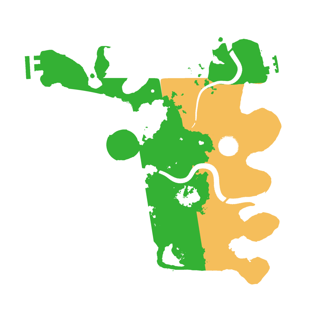 Biome Rust Map: Procedural Map, Size: 2750, Seed: 971001768