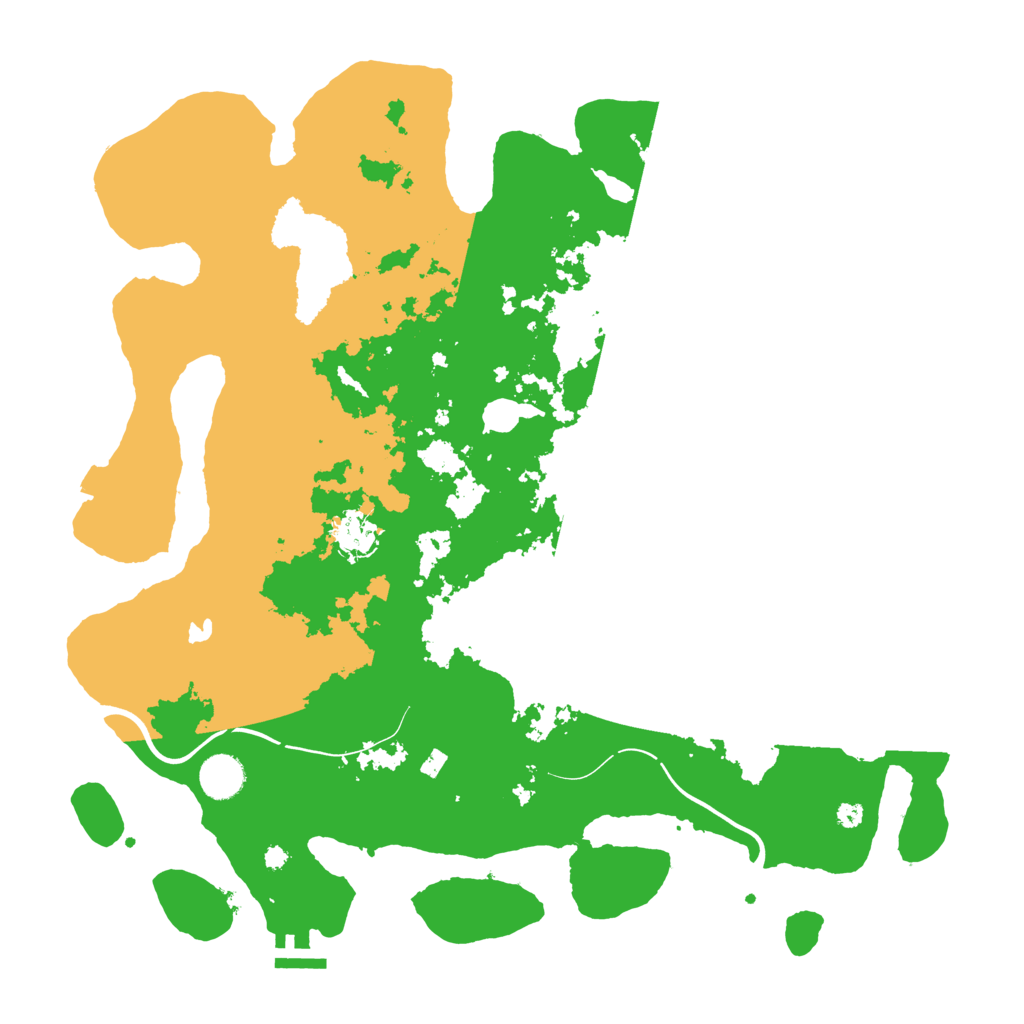 Biome Rust Map: Procedural Map, Size: 4000, Seed: 588988613