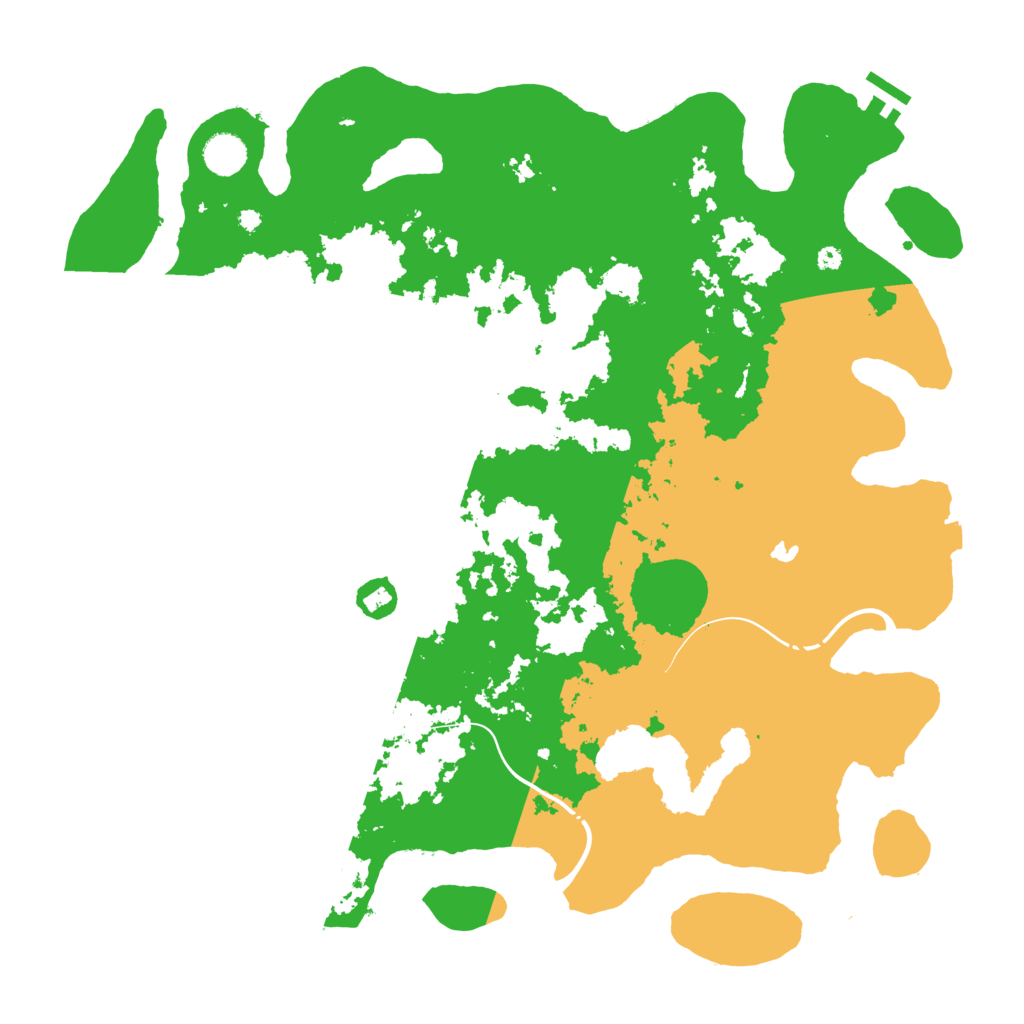 Biome Rust Map: Procedural Map, Size: 4250, Seed: 30931