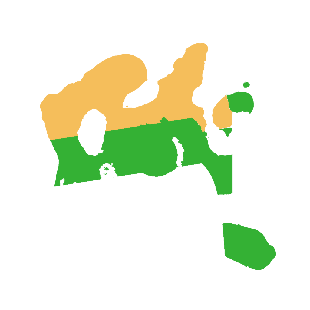 Biome Rust Map: Procedural Map, Size: 2000, Seed: 29451