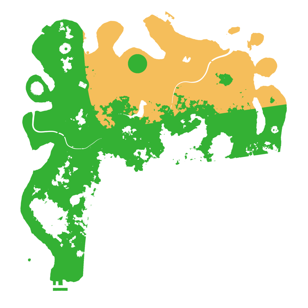 Biome Rust Map: Procedural Map, Size: 4251, Seed: 50000