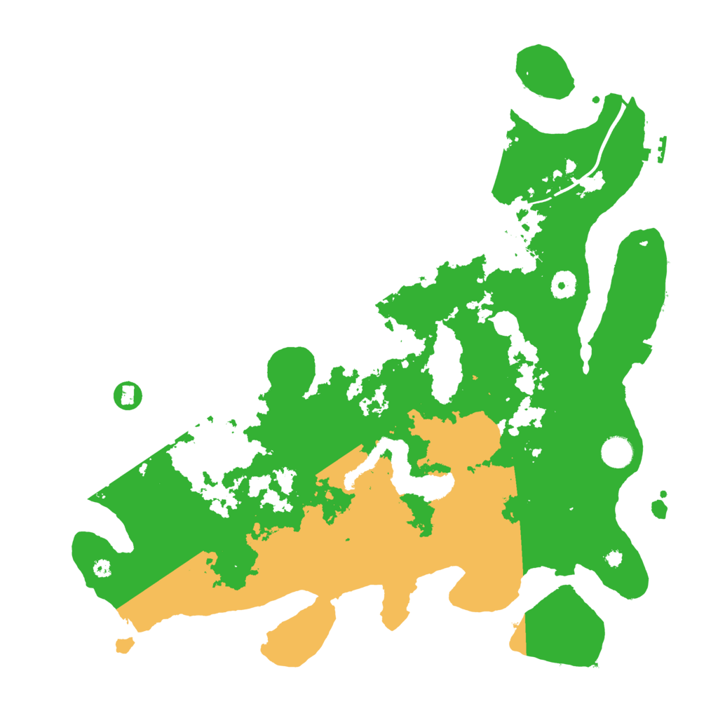 Biome Rust Map: Procedural Map, Size: 4000, Seed: 1122668861
