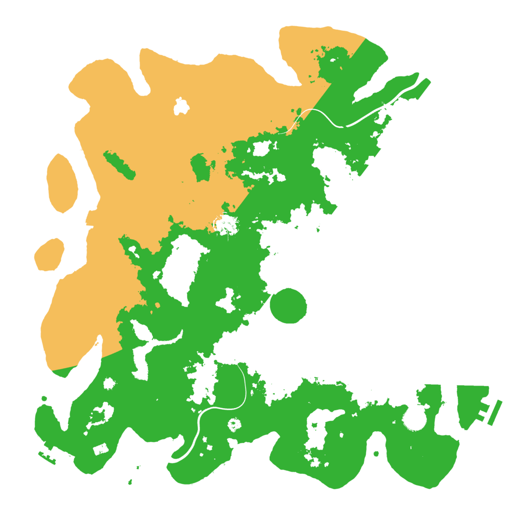 Biome Rust Map: Procedural Map, Size: 4000, Seed: 265526729