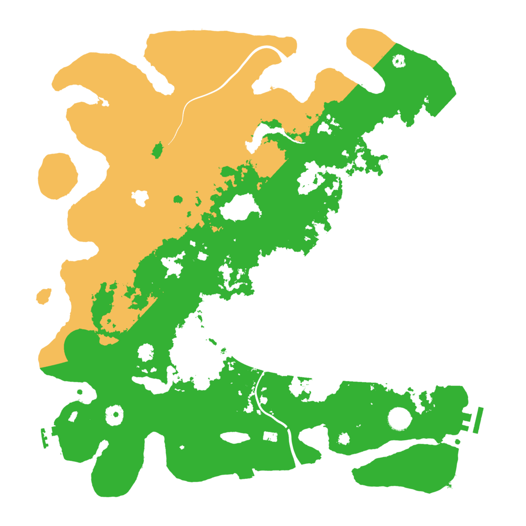 Biome Rust Map: Procedural Map, Size: 4000, Seed: 1002380442