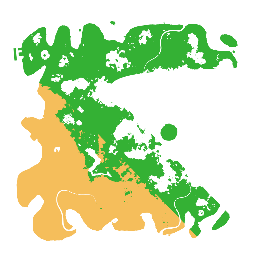 Biome Rust Map: Procedural Map, Size: 4250, Seed: 74084943
