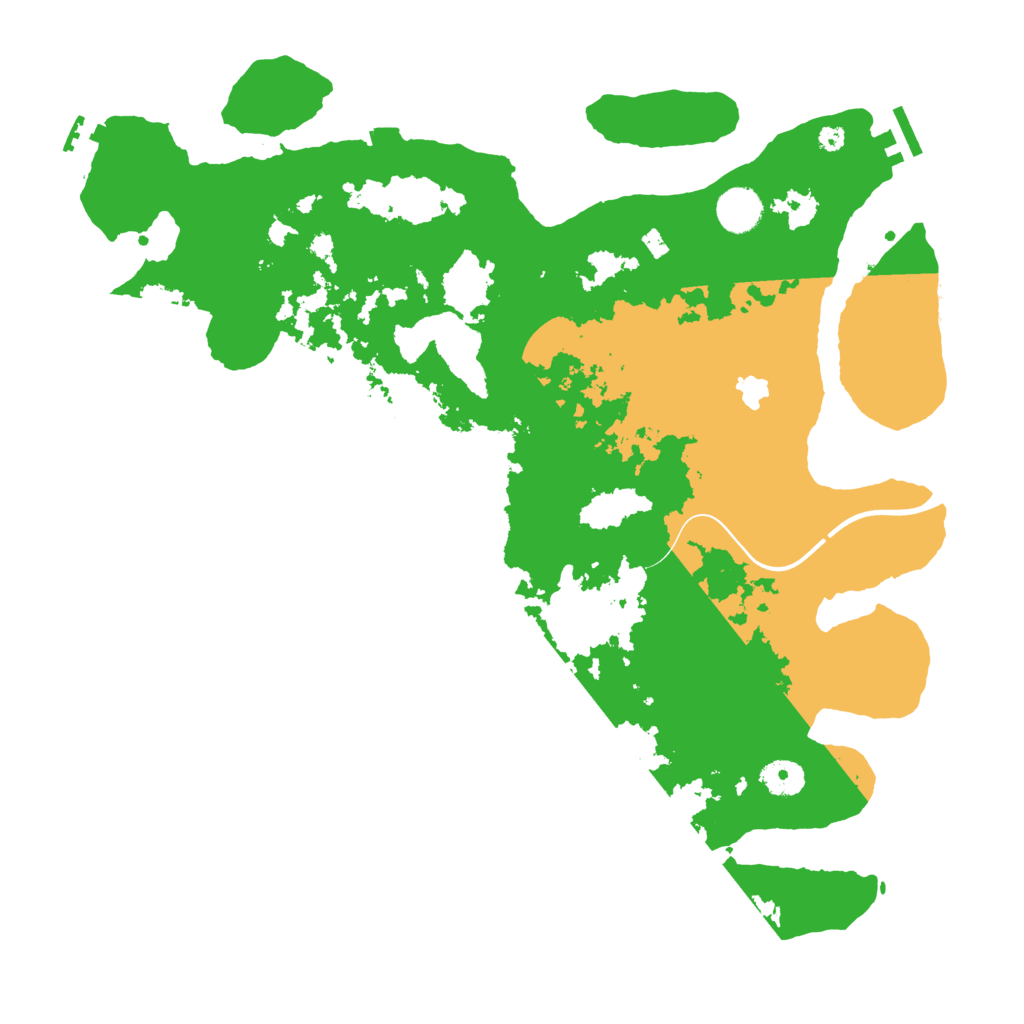 Biome Rust Map: Procedural Map, Size: 4000, Seed: 320895063