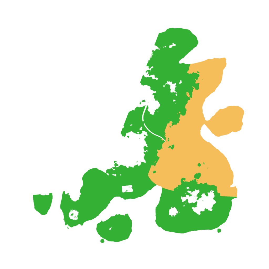 Biome Rust Map: Procedural Map, Size: 2700, Seed: 249603391