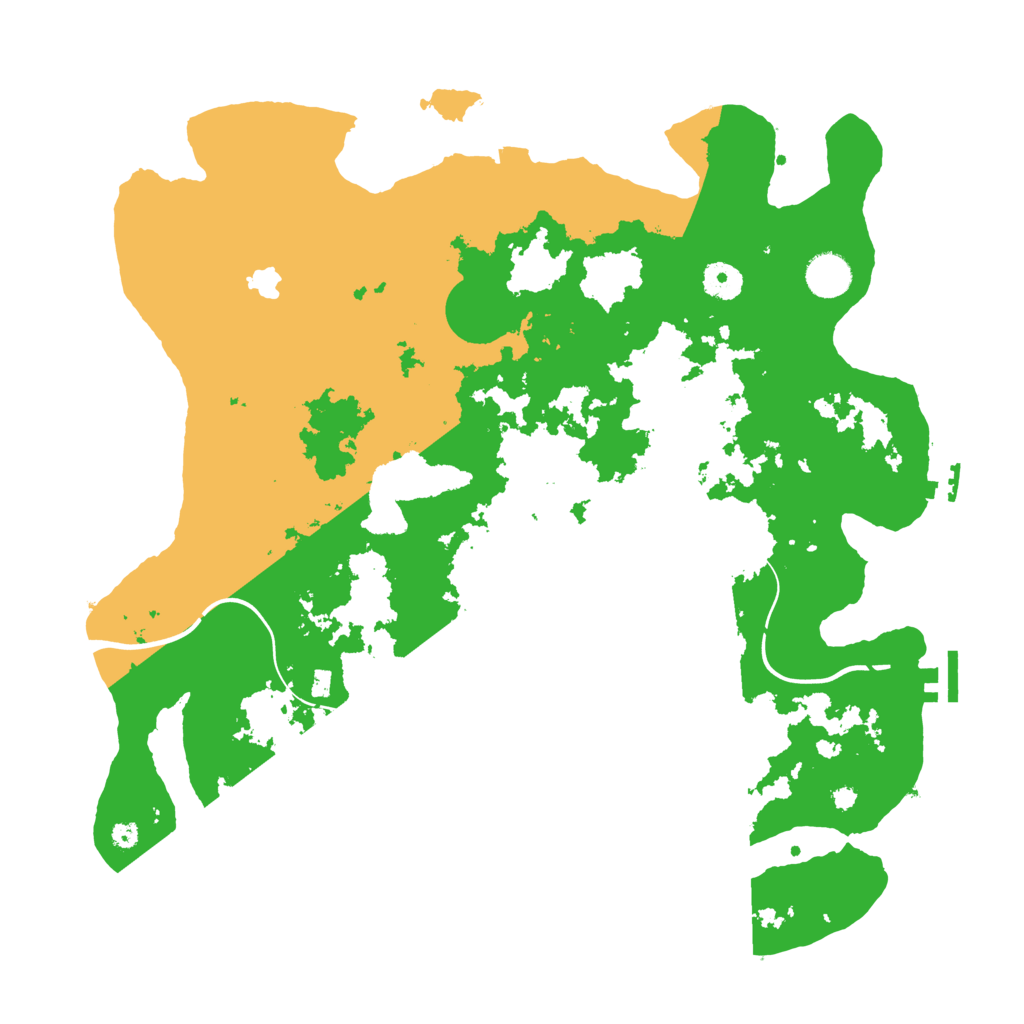 Biome Rust Map: Procedural Map, Size: 4000, Seed: 1576424209