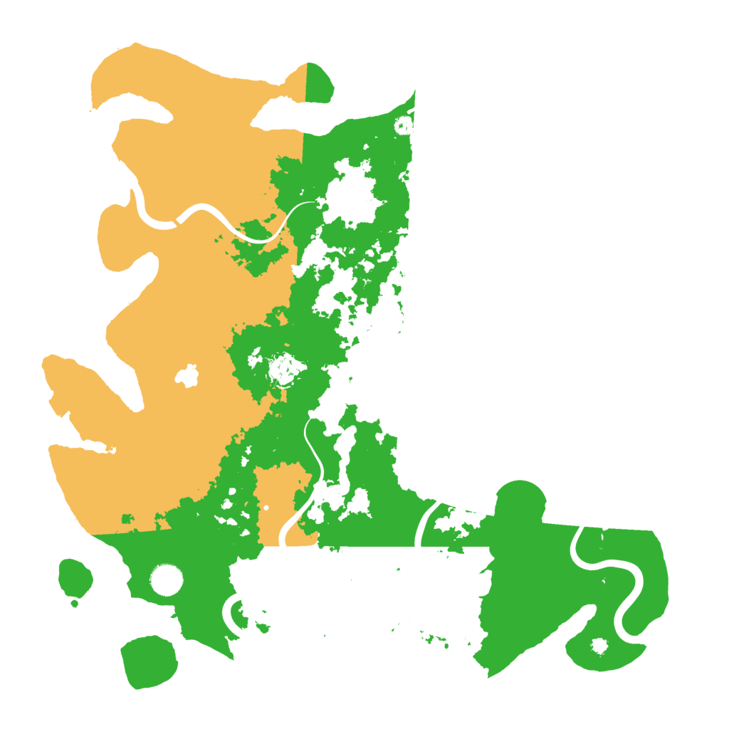 Biome Rust Map: Procedural Map, Size: 4000, Seed: 15618718