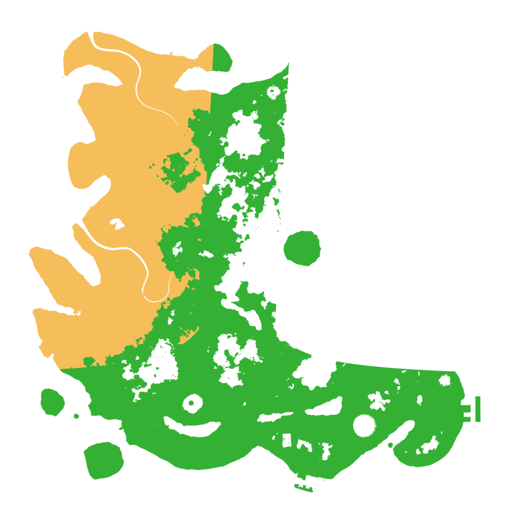 Biome Rust Map: Procedural Map, Size: 4000, Seed: 15618718