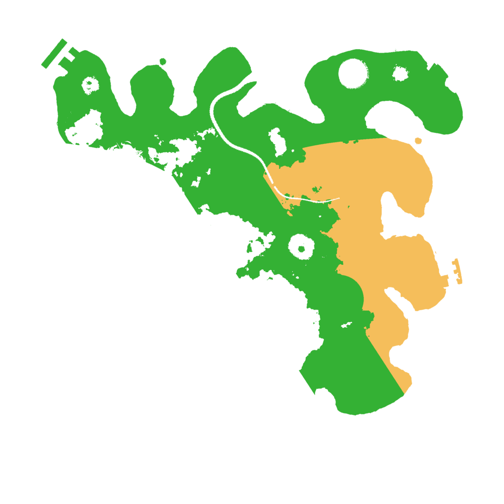 Biome Rust Map: Procedural Map, Size: 3000, Seed: 1700000