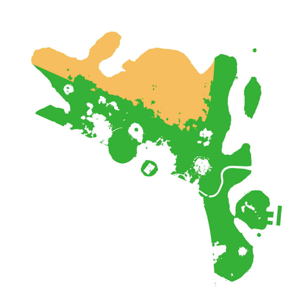 Biome Rust Map: Procedural Map, Size: 3000, Seed: 1279500371