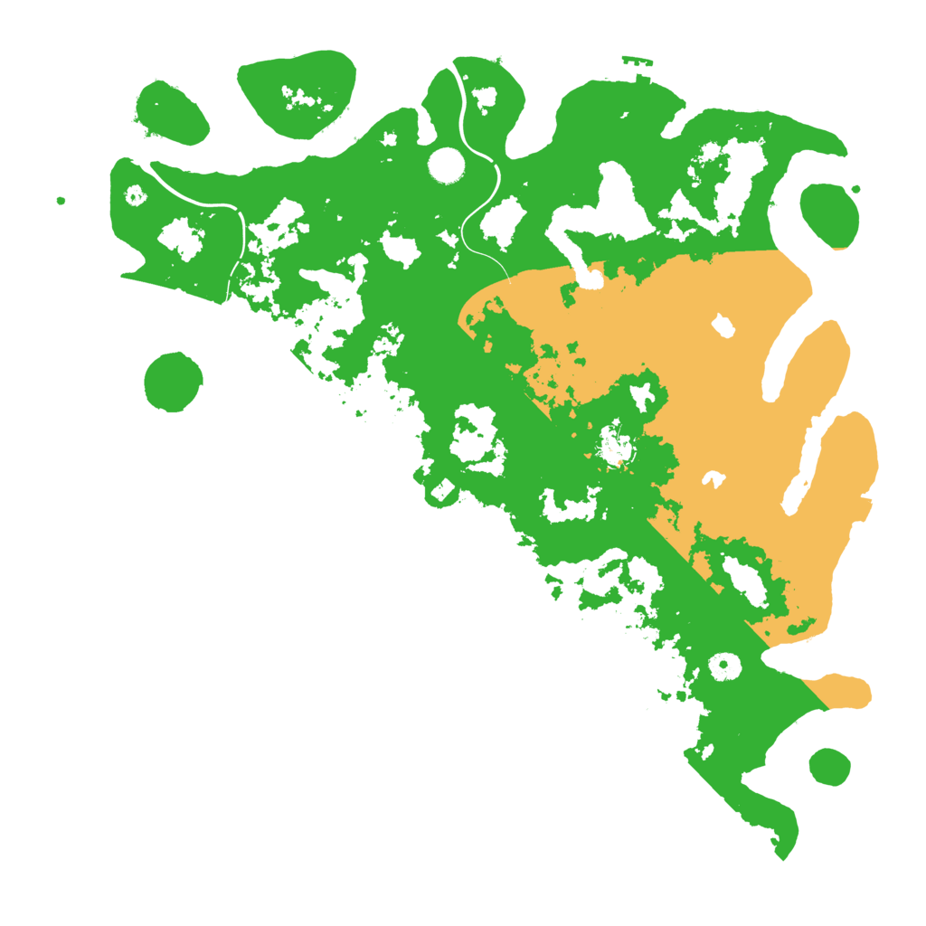 Biome Rust Map: Procedural Map, Size: 4500, Seed: 447999431