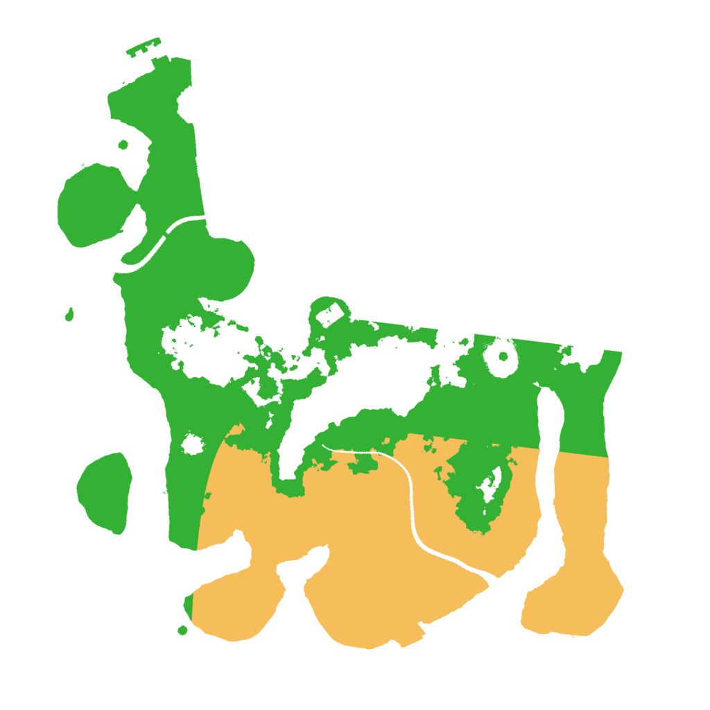 Biome Rust Map: Procedural Map, Size: 3000, Seed: 11823