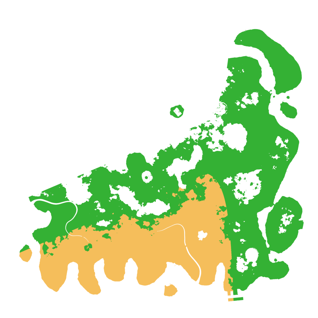 Biome Rust Map: Procedural Map, Size: 4250, Seed: 1616993769