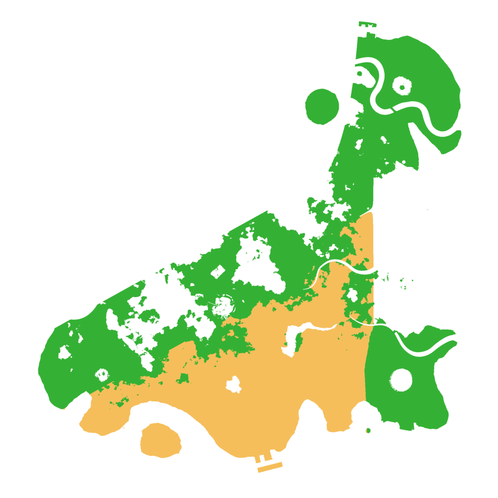 Biome Rust Map: Procedural Map, Size: 4000, Seed: 1810578958