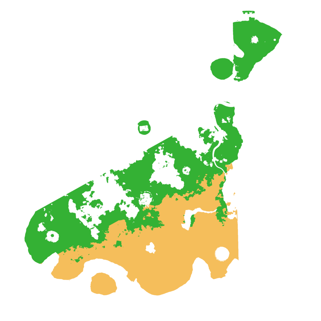 Biome Rust Map: Procedural Map, Size: 4000, Seed: 1810578958