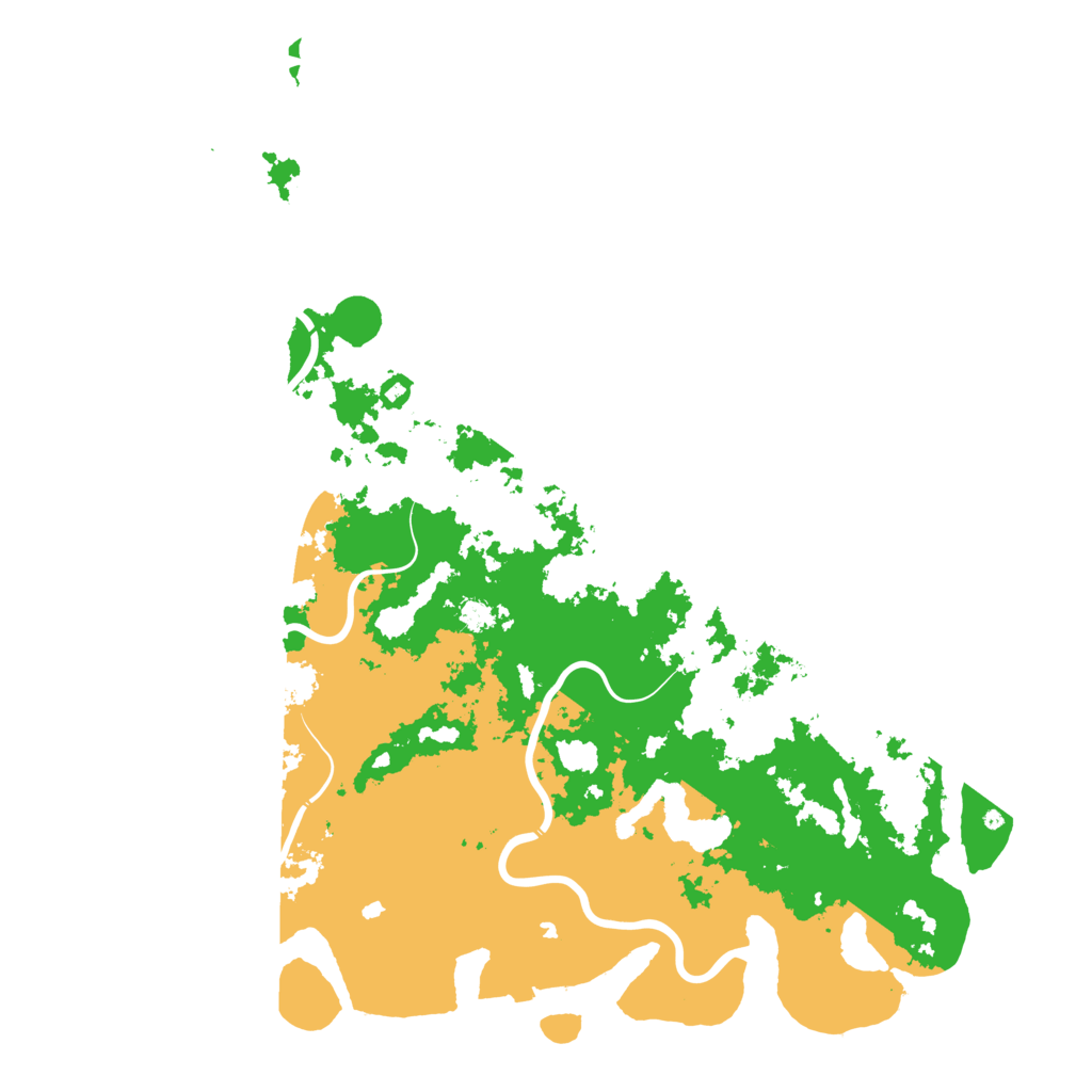Biome Rust Map: Procedural Map, Size: 6000, Seed: 454645