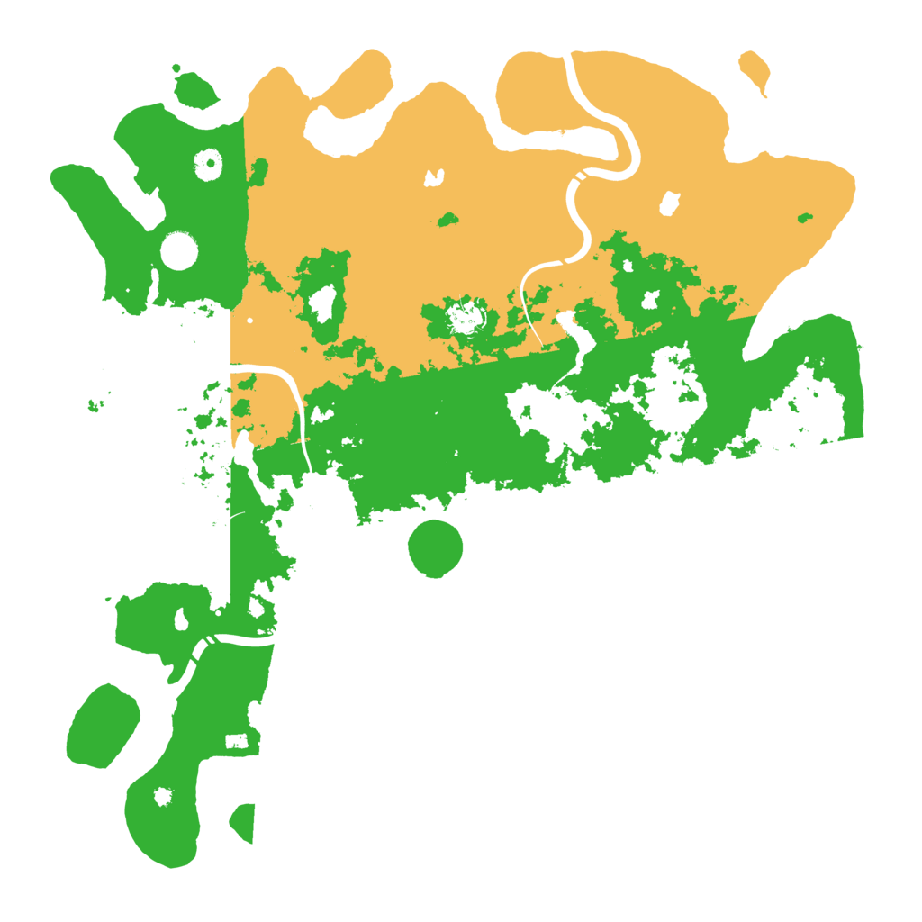 Biome Rust Map: Procedural Map, Size: 4500, Seed: 7911429