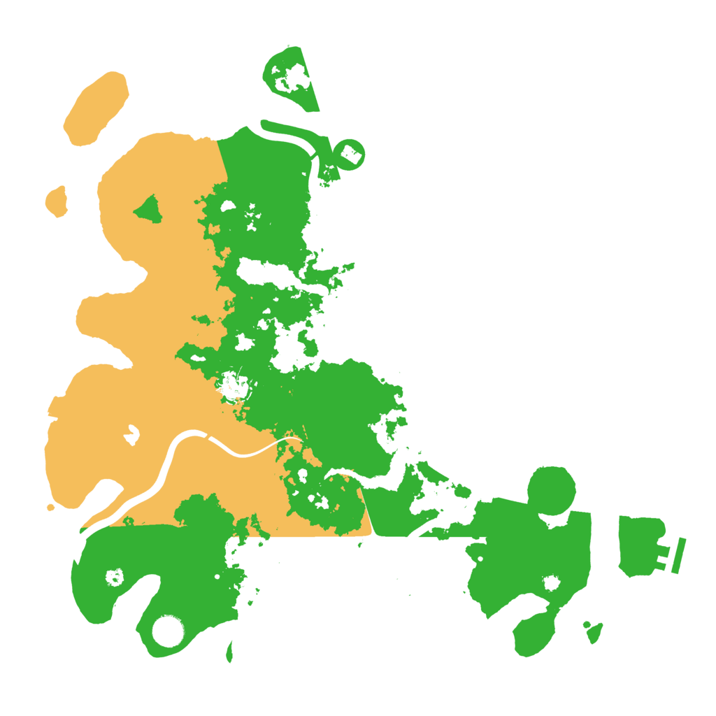 Biome Rust Map: Procedural Map, Size: 4000, Seed: 965910977