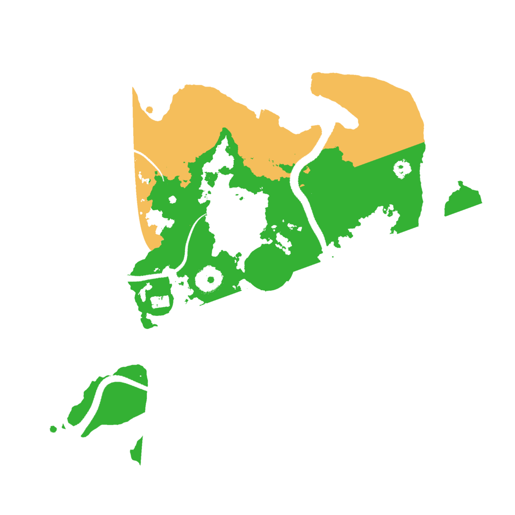 Biome Rust Map: Procedural Map, Size: 3015, Seed: 1015521593