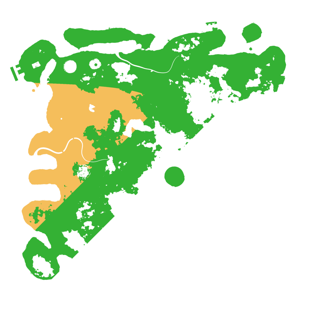 Biome Rust Map: Procedural Map, Size: 4250, Seed: 1017