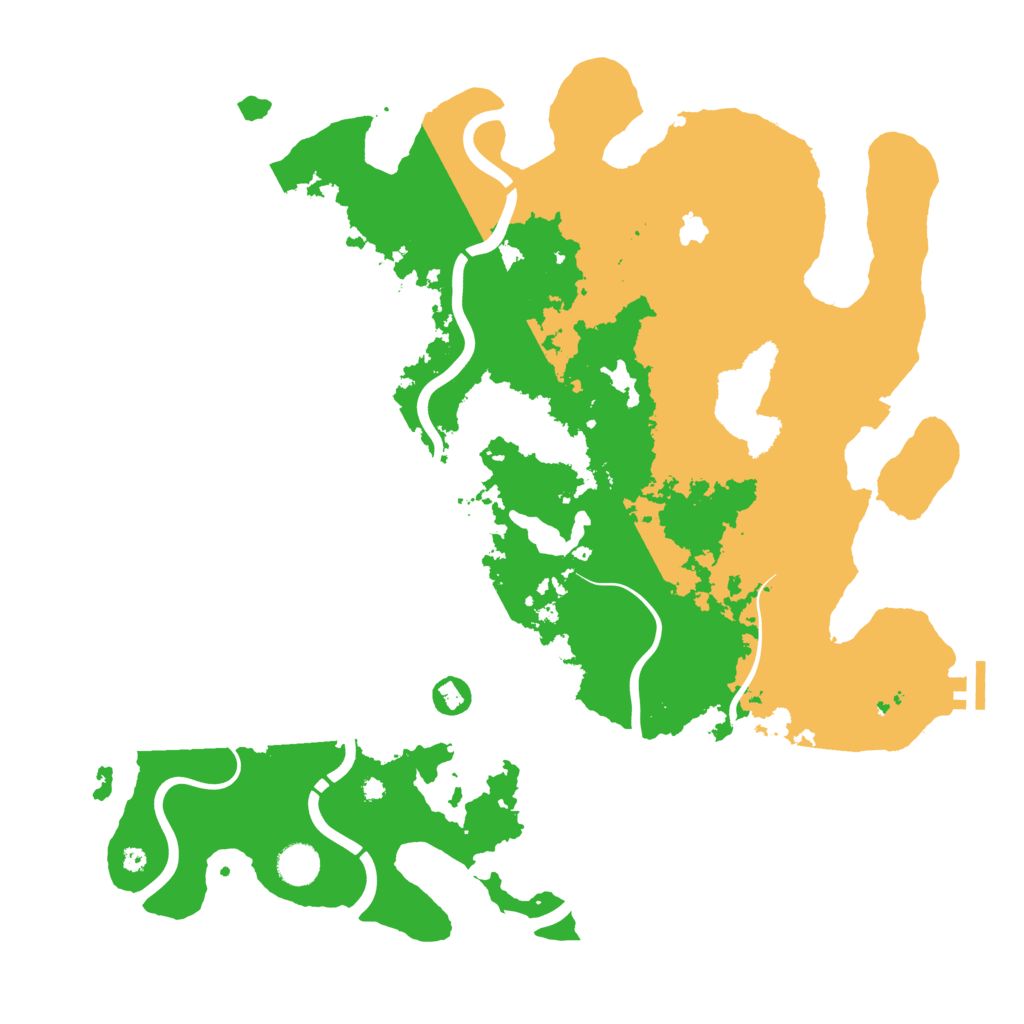 Biome Rust Map: Procedural Map, Size: 4250, Seed: 1436073787