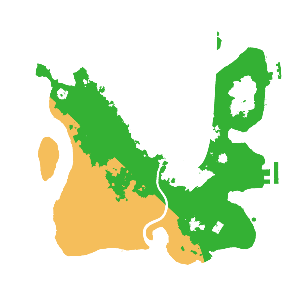 Biome Rust Map: Procedural Map, Size: 2750, Seed: 401282463