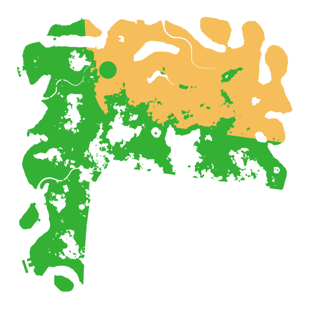 Biome Rust Map: Procedural Map, Size: 4750, Seed: 120272
