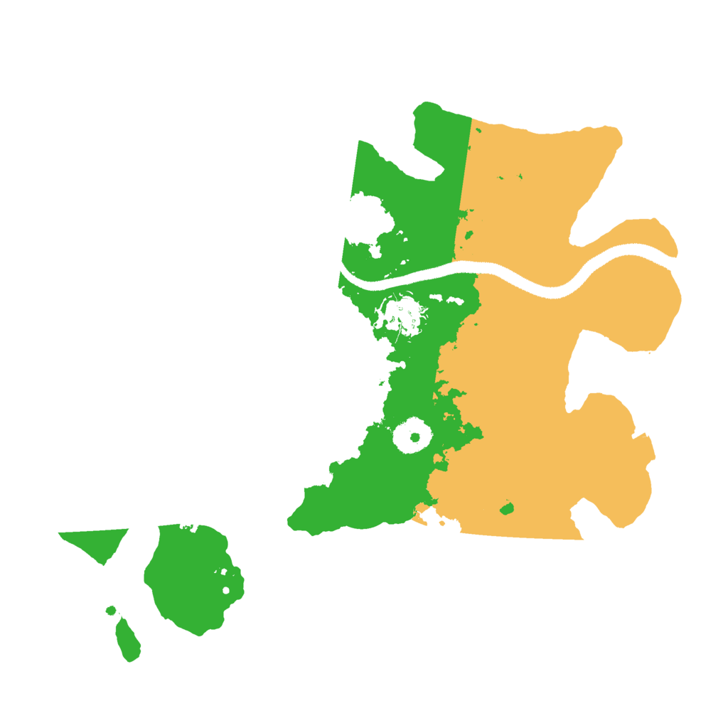 Biome Rust Map: Procedural Map, Size: 3000, Seed: 467177